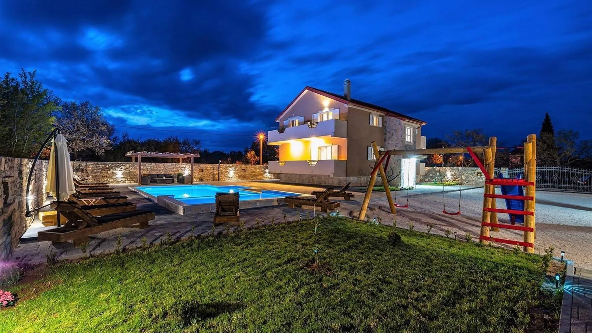 My Dalmatia - Luxury Villa Escape With Private Pool, Game Room And Home Gym Perusic Benkovacki Holiday home